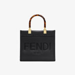 Fendi Sunshine Small Leather Black 8BH394ABVLF0KUR