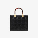 Fendi Sunshine Small Leather Black 8BH394AMCVF0KUR