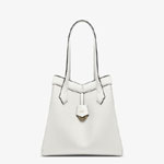 Fendi Origami Medium Leather White 8BH414APZAF0K7E