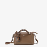 Fendi By The Way Mini Small Brown Leather Boston Bag 8BL145 A6CO F0H3C