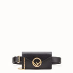 Fendi Black leather belt bag 8BM005A0KKF0KUR