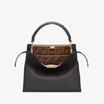 Fendi Peekaboo X-Lite Medium Black leather bag 8BN310 A5E9 F14R8