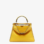 Fendi Peekaboo I See U Small Yellow Full Grain Bag 8BN327 AFQ8 F1B10