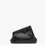 Fendi First Small Black leather bag 8BP129ABVEF0KUR