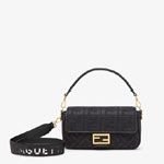 Fendi Baguette Black FF canvas bag 8BR600AMCDF1CFJ