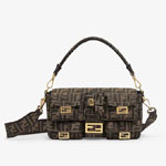 Fendi Multipocket Baguette Fabric Brown 8BR808AKBZF1GQB