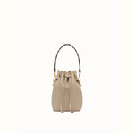 Fendi Beige leather Mini mon tresor bag 8BS010A18BF0E65