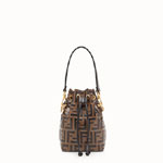 Fendi mon tresor Brown leather mini-bag 8BS010A3ZGF13VK