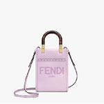 Fendi Mini Sunshine Shopper Leather Purple 8BS051ABVLF1HOV