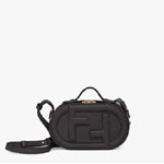 Fendi Olock Mini Camera Case Black leather mini bag 8BS058A5DYF0KUR