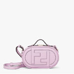 Fendi OLock Mini Camera Case Leather Purple 8BS058A5DYF1HOV