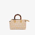 Fendi By The Way Mini Raffia White 8BS067AQ0XF1MB1