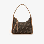 Fendi Mini Fendessence Brown FF fabric mini-bag 8BS094ALP3F1AOE