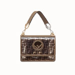 Fendi Kan I F Bag in PU 8BT284A7T5F0L95