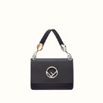 Fendi Kan I F Black leather bag 8BT2842IHF0GXN