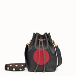 Fendi mon tresor Black leather bag 8BT298A5DZF14QX