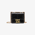 Fendi Karligraphy Black elaphe bag 8BT317 A9P0 F15ZW