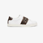 Fendi Signature White Leather Sneakers 8E6734 A83J F17M7