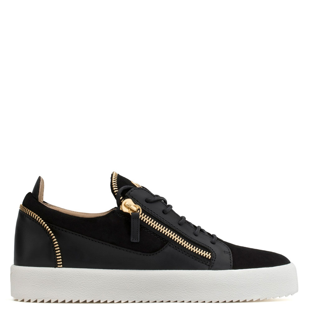 Giuseppe Zanotti kirk low Black suede calf low-top sneaker RM80006001: Image 2