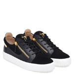 Giuseppe Zanotti frankie Black suede low-top sneaker RM80088001