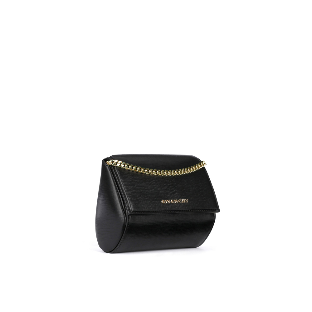 Givenchy pandora minaudiere in black textured leather BB05265006001: Image 1