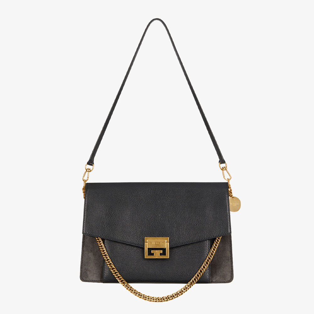 Givenchy Medium GV3 bag in leather and suede BB501DB033-002: Image 1