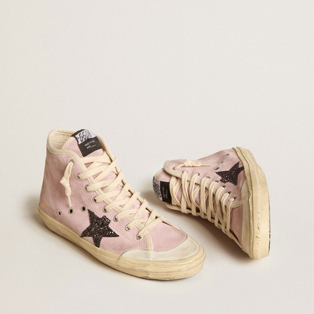 GGDB Francy Penstar in pink suede GWF00409 F005898 25729: Image 2