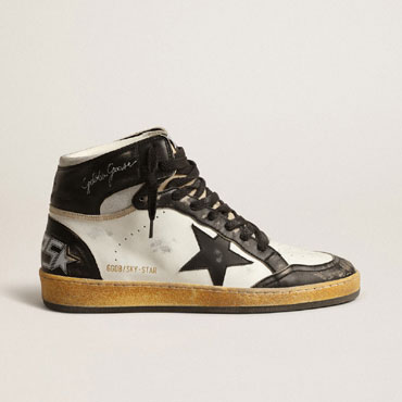 Golden Goose Sky-Star in white nappa star GMF00230 F004076 10432