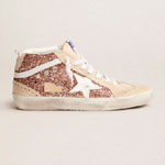 Golden Goose Mid Star with gold glitter GWF00122 F001495 30242