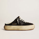 Golden Goose Space-Star Sabots in black nylon GWF00387 F003330 90100