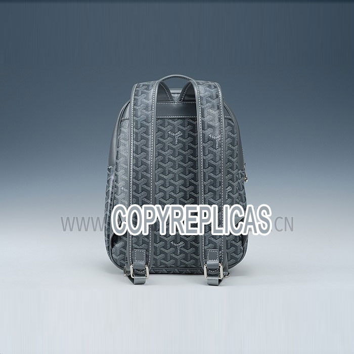 Goyard Chevron Grey Backpack GOY10859: Image 2