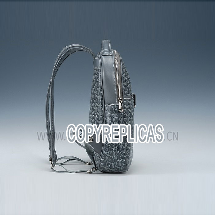 Goyard Chevron Grey Backpack GOY10859: Image 3