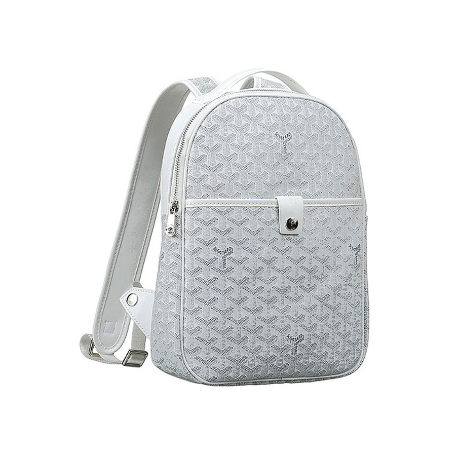 Goyard Chevron White Backpack GOY10864: Image 1