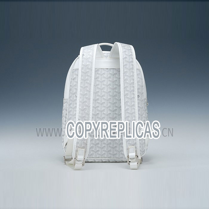 Goyard Chevron White Backpack GOY10864: Image 2