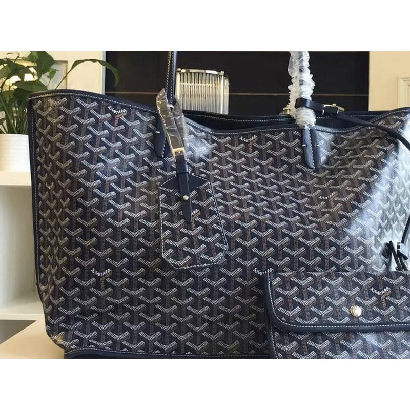 Goyard Anjou Reversible Tote Gm Navy GOY15107: Image 1