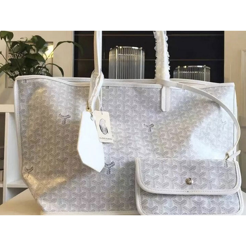 Goyard Anjou Reversible Tote Gm White GOY15109: Image 1