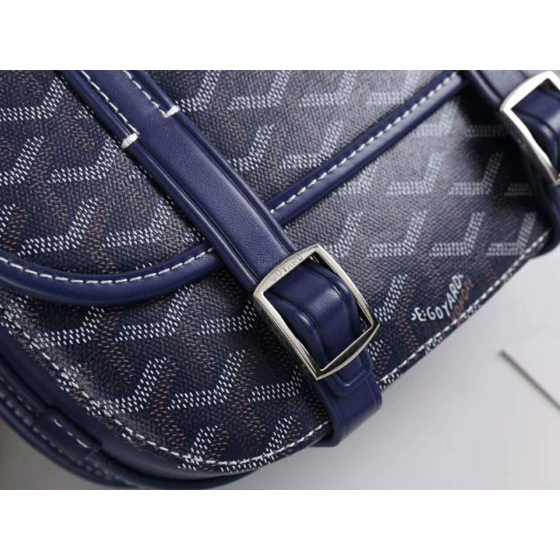 Goyard Chevron Belvedere Pm Messenger Bag Blue GOY15113: Image 2