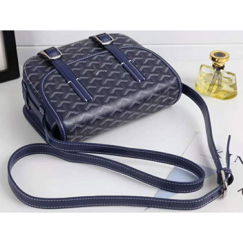 Goyard Chevron Belvedere Pm Messenger Bag Blue GOY15113: Image 3