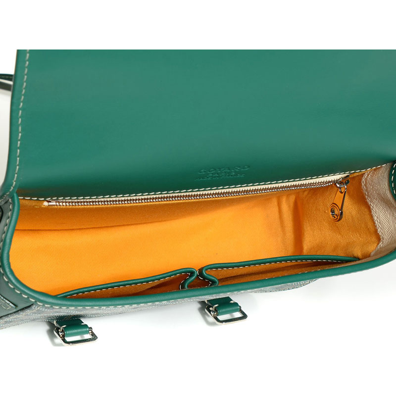 Goyard Chevron Belvedere Pm Messenger Bag Green GOY15115: Image 4