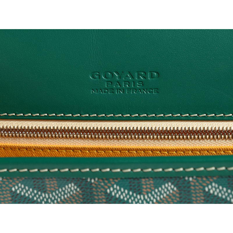 Goyard Chevron Belvedere Pm Messenger Bag Green GOY15115: Image 5