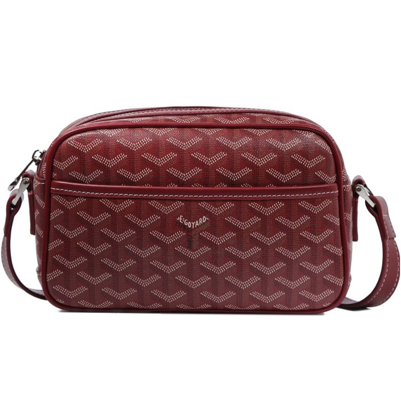 Goyard Chevron Sac Capvert Burgundy GOY15119: Image 1