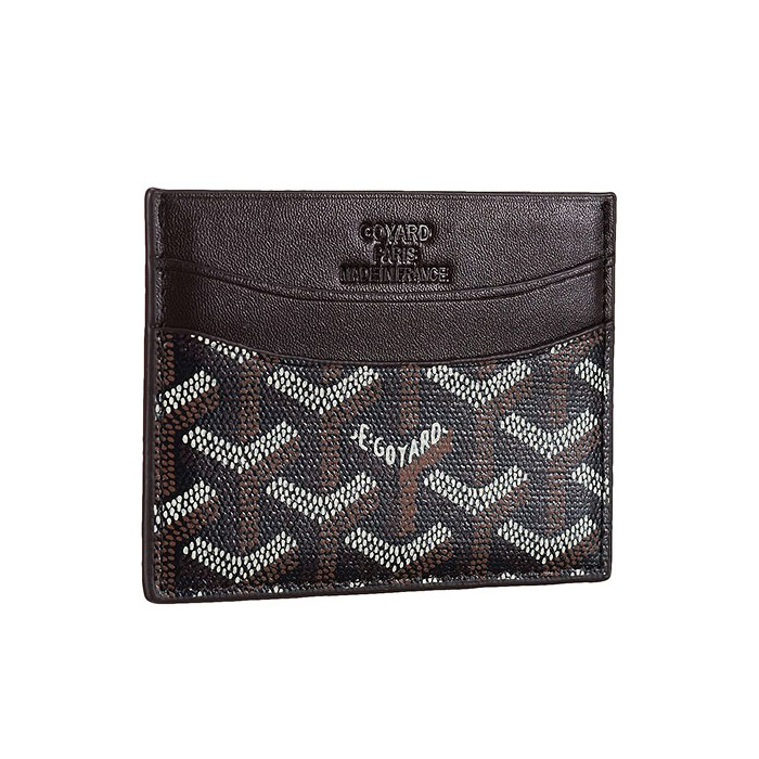 Goyard Goyadine brown card holder GOY5481: Image 1