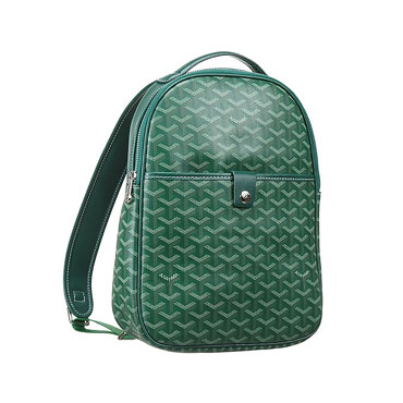 Goyard Chevron Green Backpack GOY10860