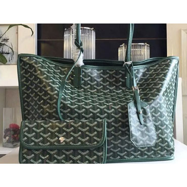 Goyard Anjou Reversible Tote Gm Green GOY15104