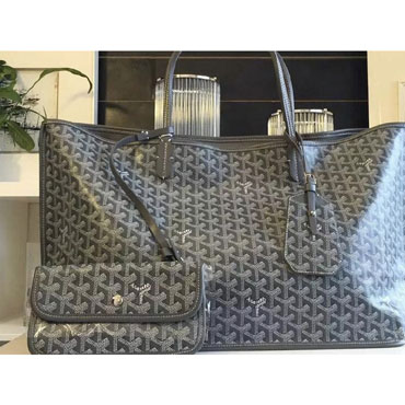 Goyard Anjou Reversible Tote Gm Grey GOY15105