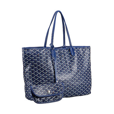 Goyard St Louis PM Tote Dark Blue GOY5443