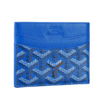 Goyard Goyadine blue card holder GOY5454