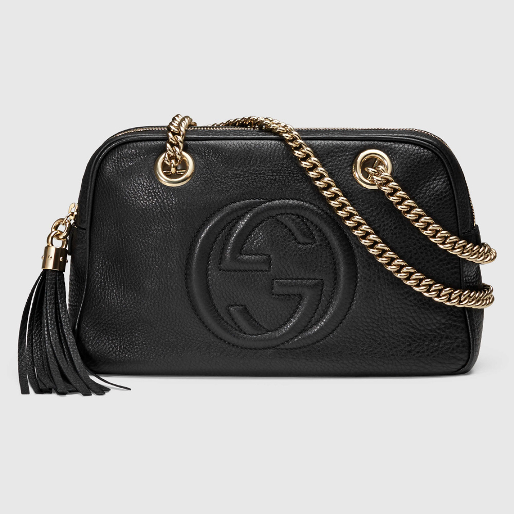 Gucci Soho leather chain shoulder bag 308983 A7M0G 1000: Image 1