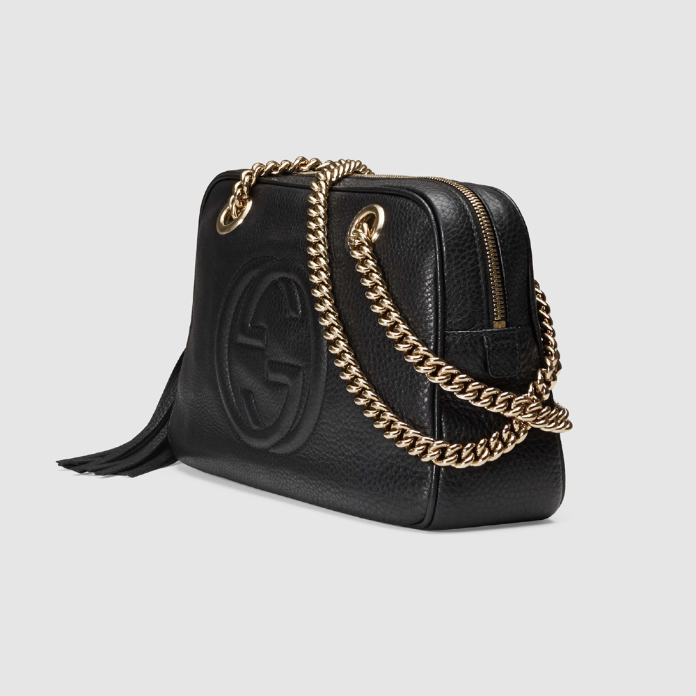 Gucci Soho leather chain shoulder bag 308983 A7M0G 1000: Image 2