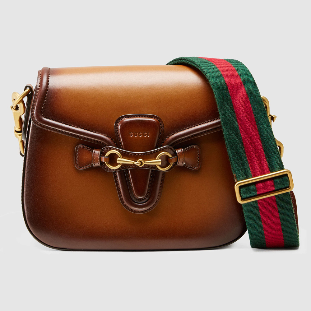 Gucci Lady Web leather shoulder bag 380573 B012A 2574: Image 1